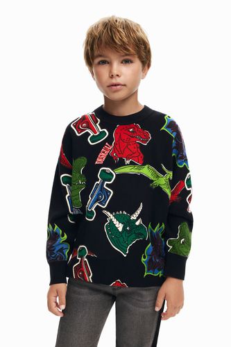 Sweat-shirt dinosaure - Desigual - Modalova