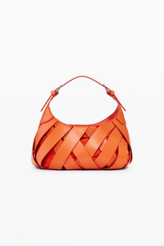 Sac moyen tressé effet cuir - Desigual - Modalova