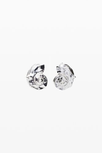 Boucles d'oreilles coquillage bain argent Zalio - Desigual - Modalova
