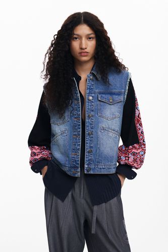 Veste Trucker textures - Desigual - Modalova