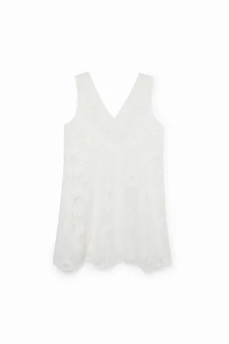 Mini robe en dentelle - Desigual - Modalova