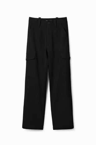 Pantalon cargo straight - Desigual - Modalova