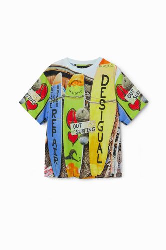 T-shirt photo surf - Desigual - Modalova