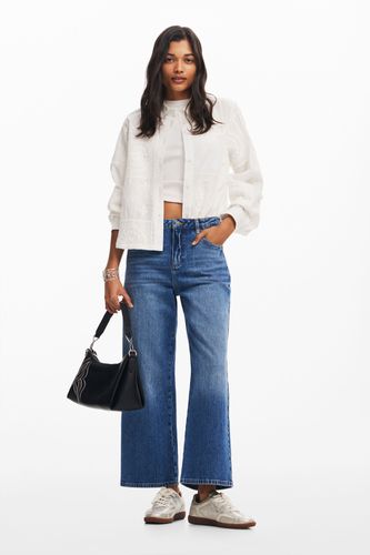 Jeans culotte en denim - Desigual - Modalova