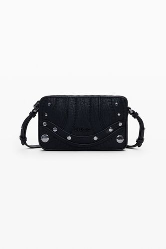 Sac bandoulière moyen brodé - Desigual - Modalova