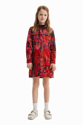 Robe chemise fleurie - Desigual - Modalova