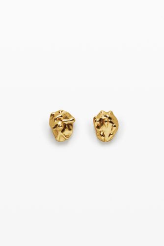 Boucles d'oreilles irrégulières plaquées or Zalio - Desigual - Modalova