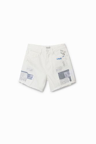 Short à empiècements - Desigual - Modalova