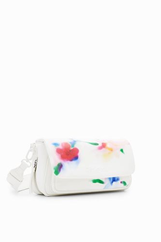 Sac à bandoulière M fleurs aquarelle - Desigual - Modalova