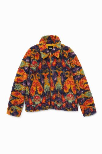 Veste courte sherpa - DESIGNED BY M. CHRISTIAN LACROIX - Desigual - Modalova