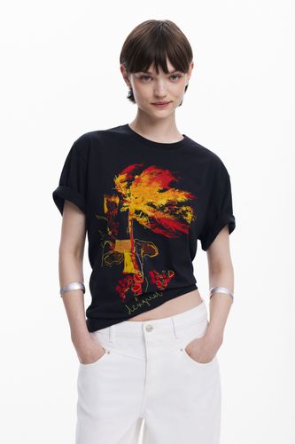 T-shirt palmier - Desigual - Modalova