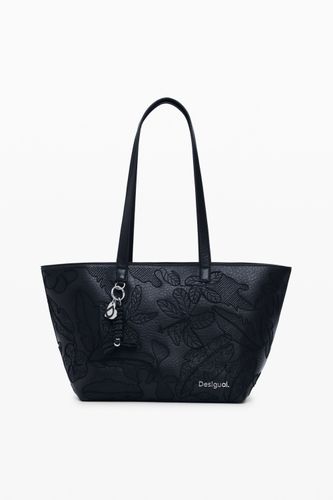 Grand sac shopper brodé - Desigual - Modalova