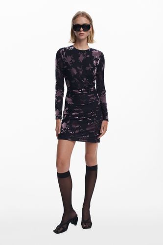 Robe mini froncée - Desigual - Modalova
