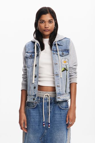 Veste en jean trucker - Desigual - Modalova