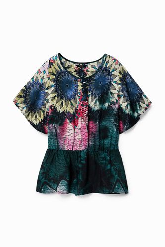 Blouse plis à la taille - Desigual - Modalova