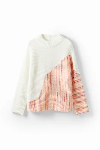 Pull motif asymétrique - Desigual - Modalova