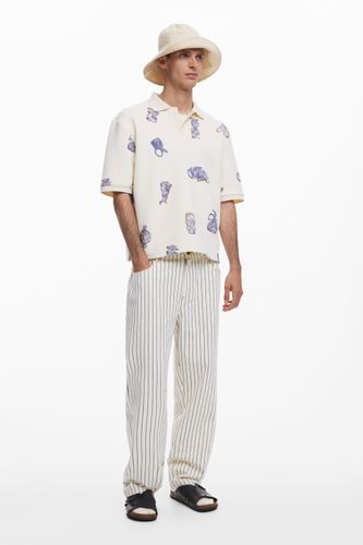 Pantalon à rayures verticales - Desigual - Modalova