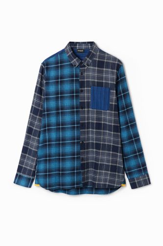 Chemise flanelle carreaux - Desigual - Modalova
