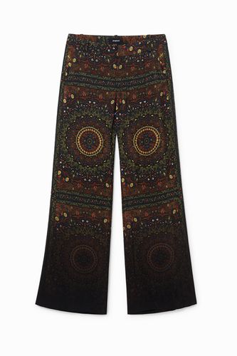 Pantalon évasé hindou - Desigual - Modalova