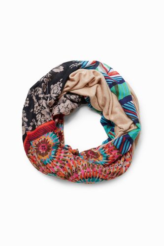 Écharpe fermée imprimée - Desigual - Modalova