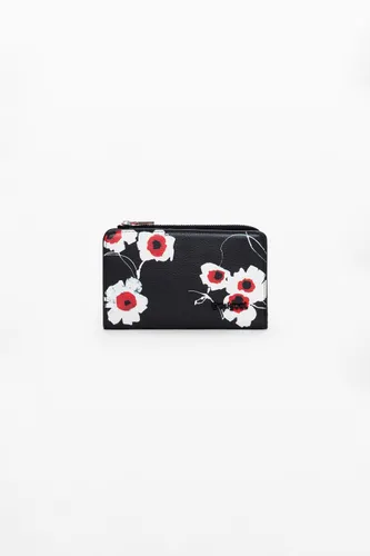 Petit porte-monnaie à fleurs - Desigual - Modalova