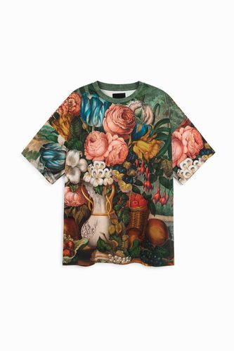 T-shirt oversize fleuri - Desigual - Modalova