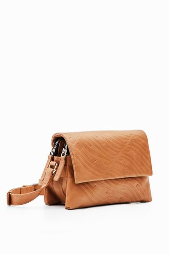 Petit sac à bandoulière cuir logos - Desigual - Modalova