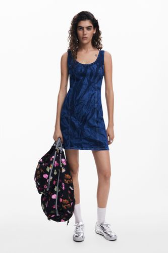 Robe en jean imprimée - Desigual - Modalova