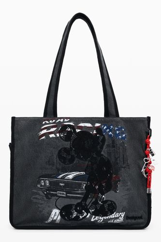 Sac shopper en denim Mickey™ moyen - Desigual - Modalova