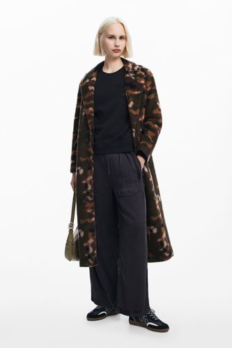 Manteau long imprimé - Desigual - Modalova