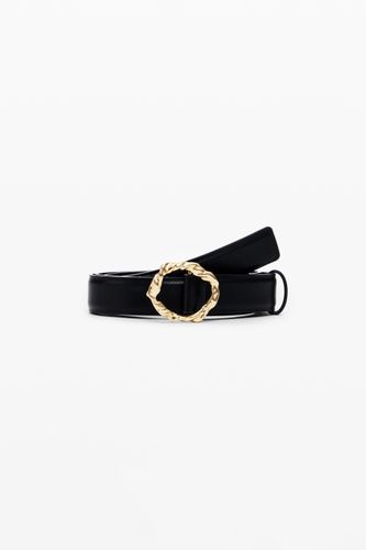 Ceinture en cuir Zalio - Desigual - Modalova