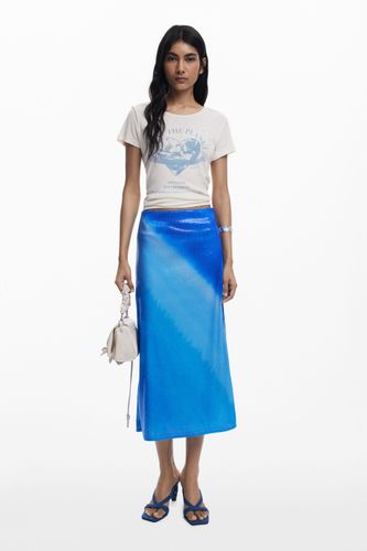 Jupe midi tie-dye - Desigual - Modalova