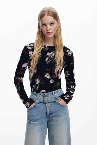 T-shirt à fleurs - Desigual - Modalova