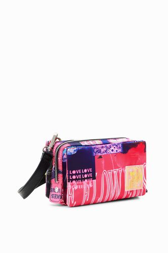 Petit sac à bandoulière collage - Desigual - Modalova