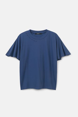 T-shirt oversize manches volants - Desigual - Modalova