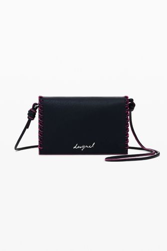 Portefeuille moyen convertible uni - Desigual - Modalova