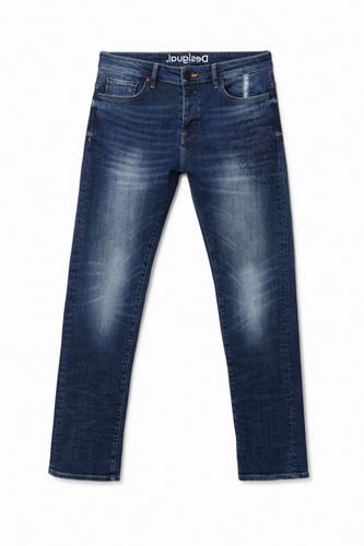 Pantalon slim en jean - Desigual - Modalova