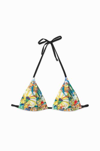 Top bikini triangle réversible - Desigual - Modalova