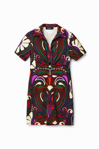 Robe courte ajustée rétro - Desigual - Modalova