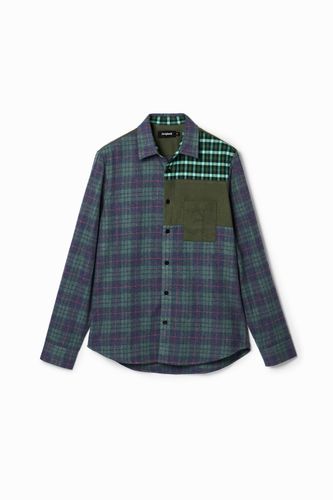 Chemise carreaux flanelle - Desigual - Modalova