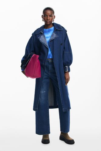 Trench en denim - Desigual - Modalova