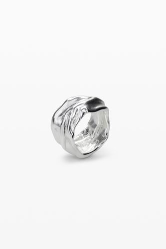 Bague vagues plaqué argent Zalio - Desigual - Modalova