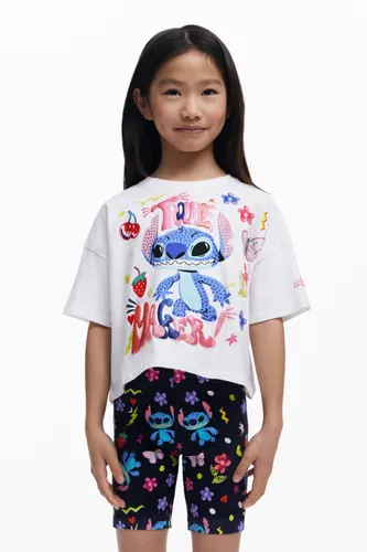T-shirt cropped Stitch™ - Desigual - Modalova