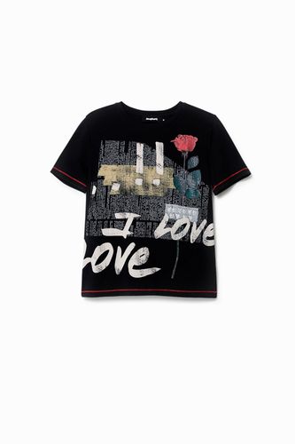 T-shirt LOVE - Desigual - Modalova