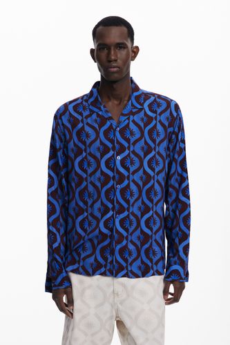 Chemise à manches longues avec soleils - Desigual - Modalova