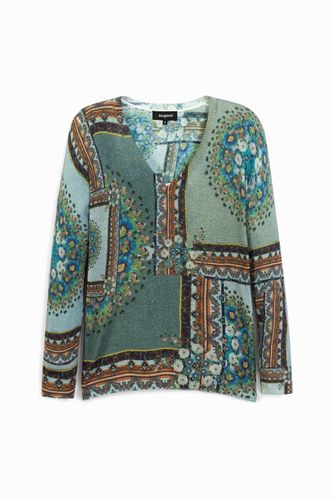 Pull maille boho - Desigual - Modalova