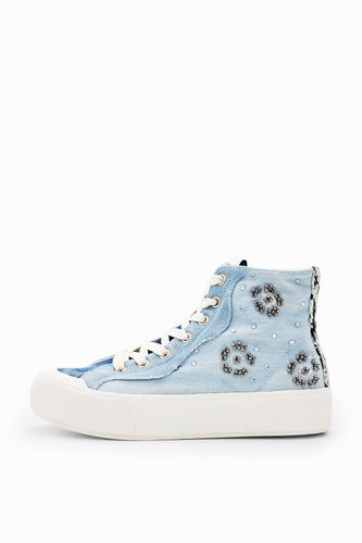 Baskets montantes denim - Desigual - Modalova