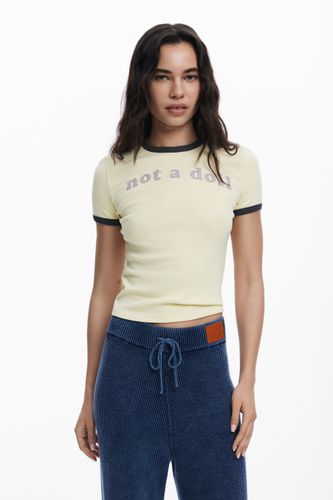 T-shirt "Not a Doll" - Desigual - Modalova