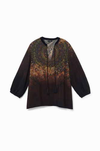 Blouse imprimée manches 3/4 - Desigual - Modalova