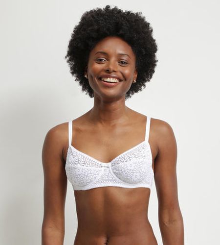 Soutien-gorge à armature en dentelle florale recyclée Sublim - Féminin - Taille 90A - DIM - Modalova